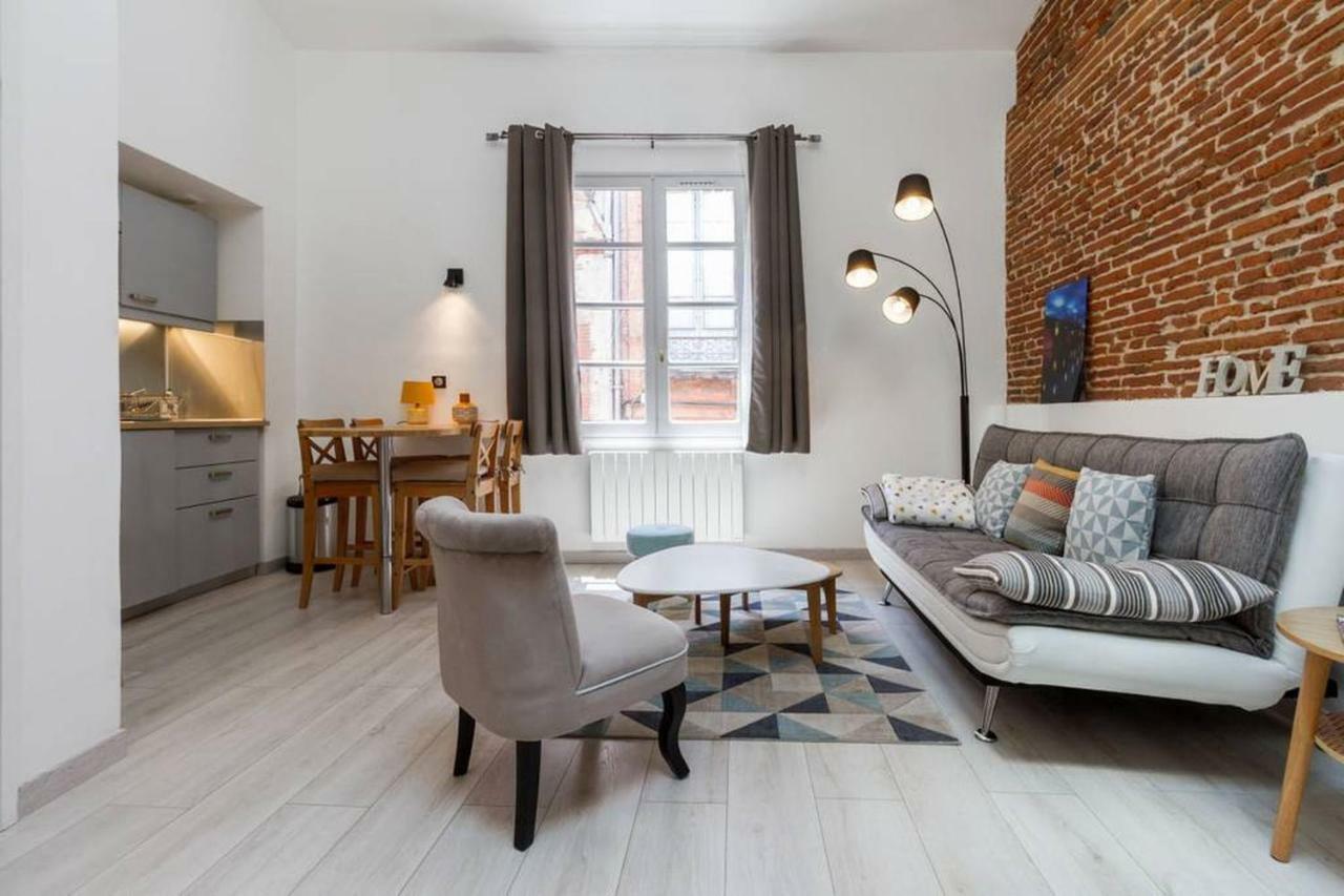 Appartement ❤️ Ancien Rénové Place Des Carmes Toulouse